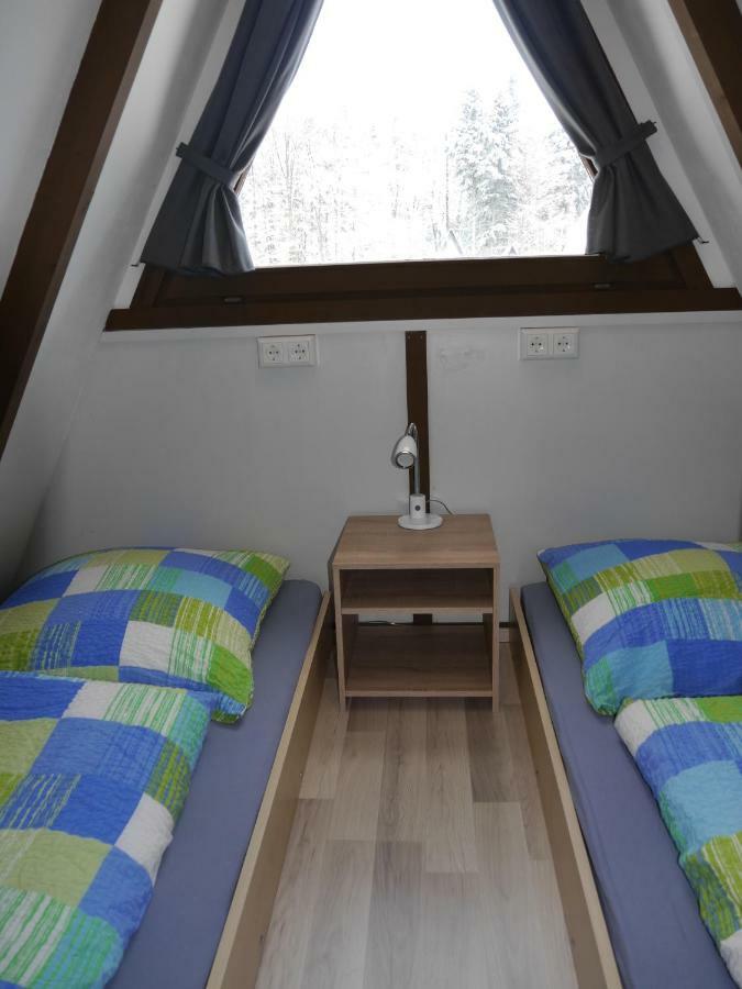 Ferienhaus Im Nordschwarzwald - Nurdachhaus In Waldrandlage Villa Schellbronn Luaran gambar